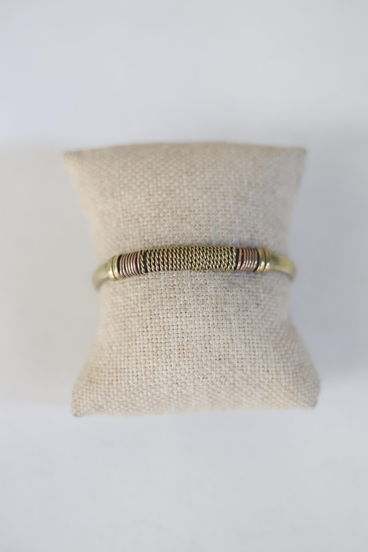 Bronz Ve Bakır Karışımlı Bileklik