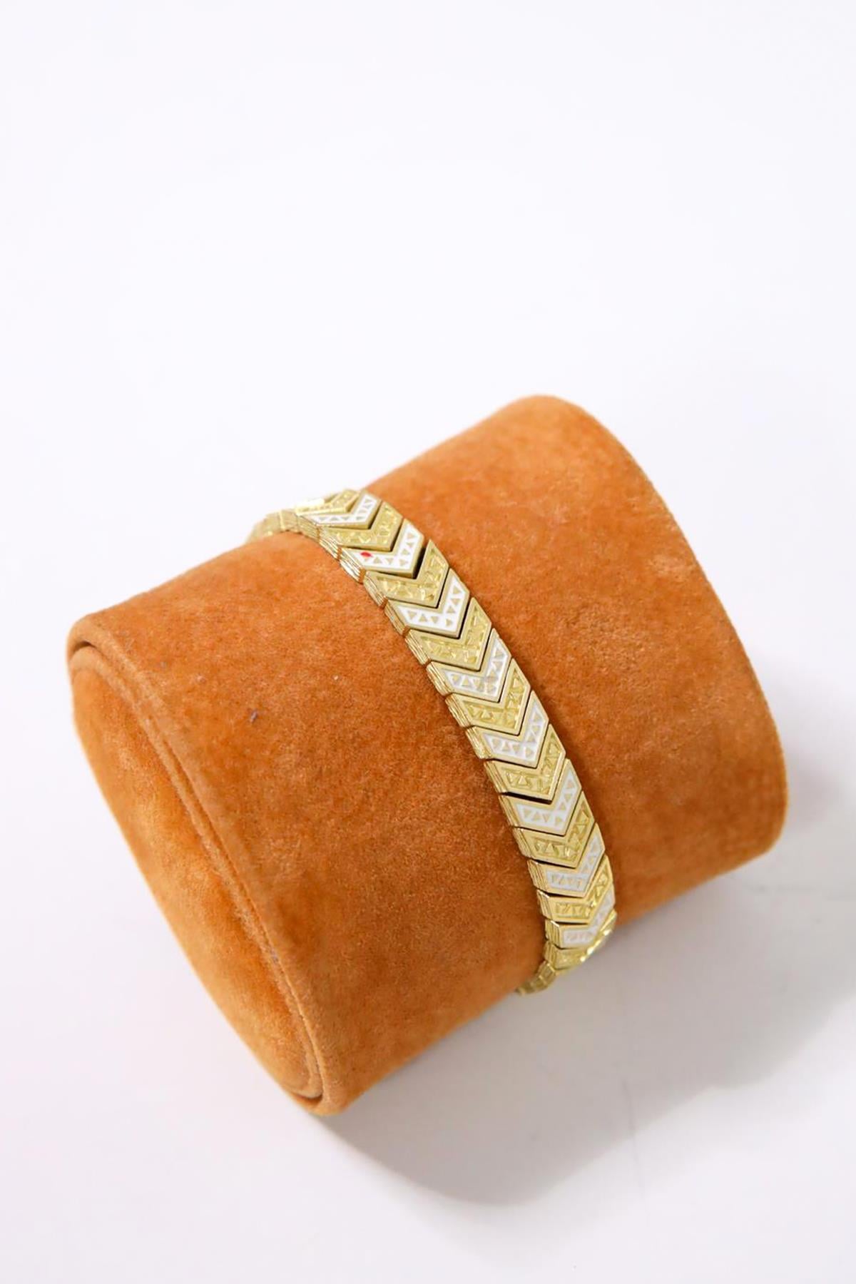 Alloy Madeni Dokulu Tasarım El Yapımı Bileklik - Şaman Butik Alloy Madeni Dokulu Tasarım El Yapımı Bileklik