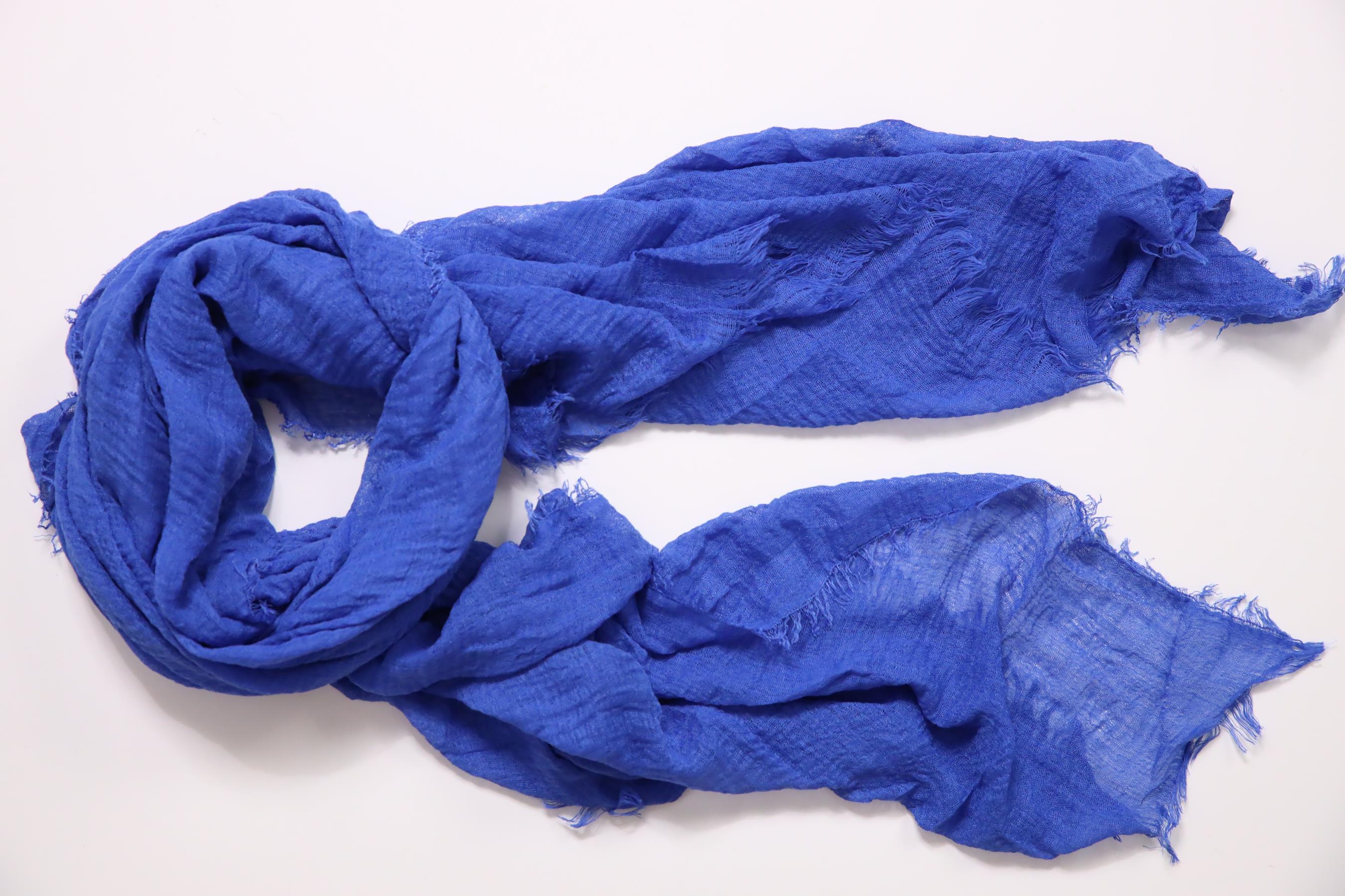  Saks Mavisi Pamuk Şal