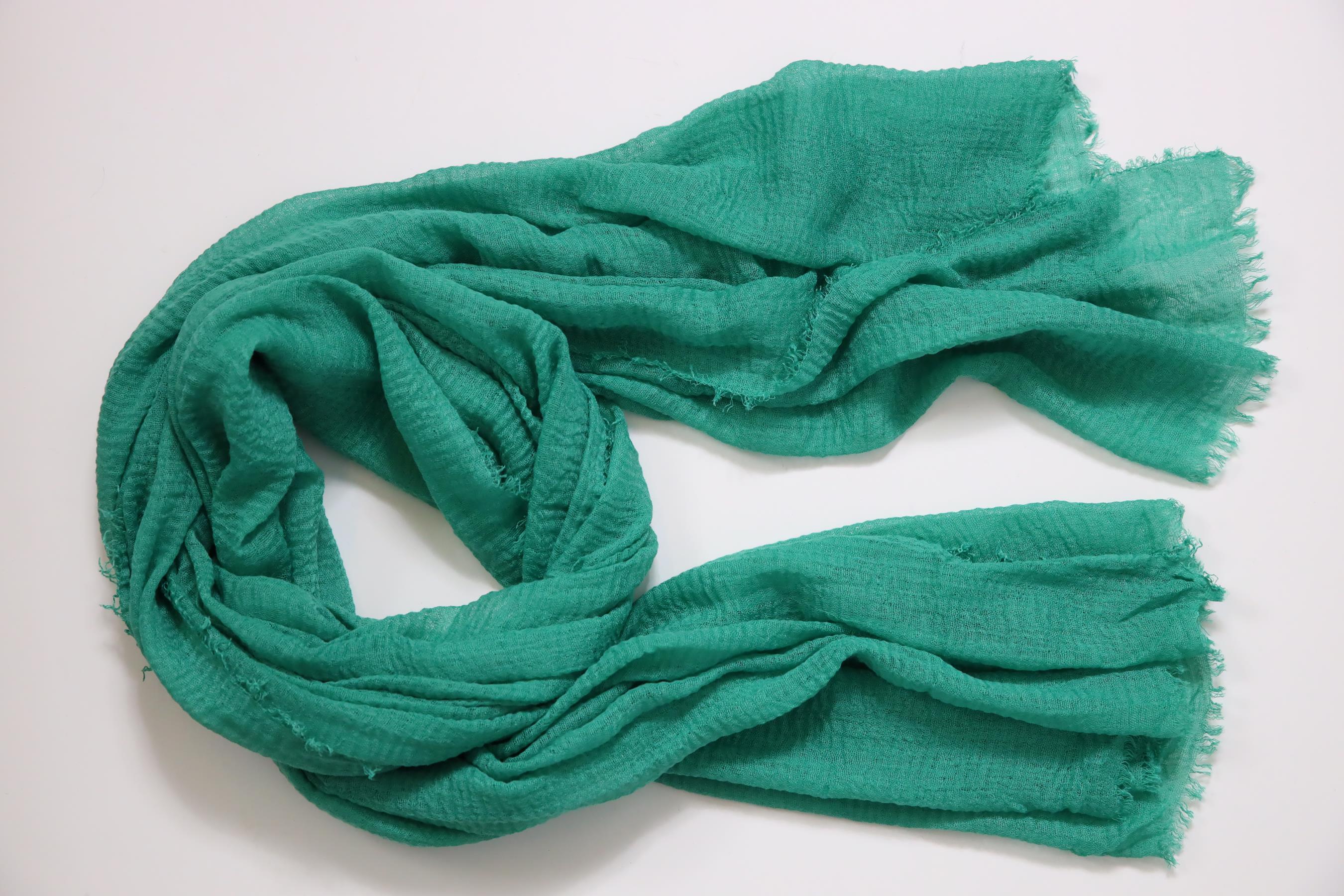  Mint Yeşili Pamuk Şal