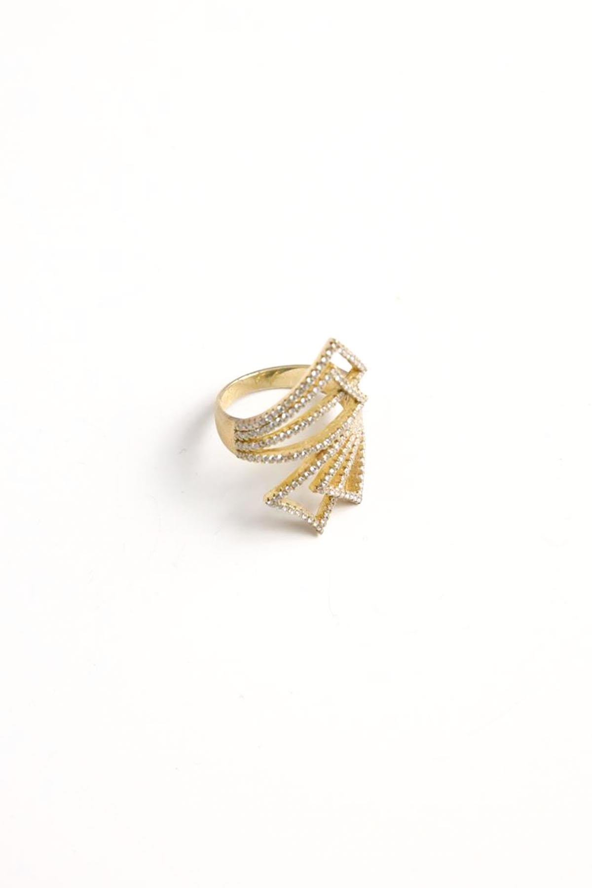  Zirkon Taşlı Gümüş Yüzük