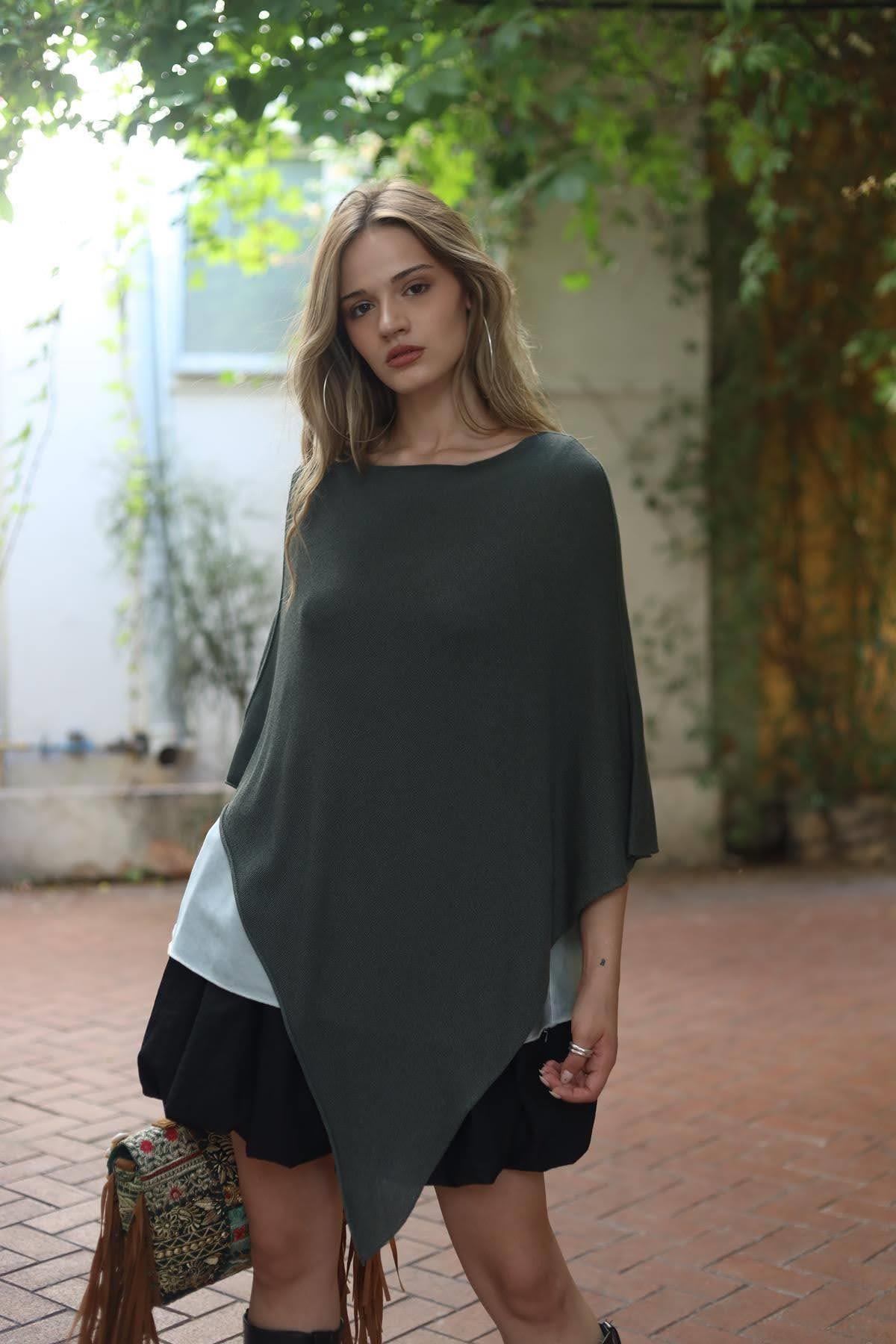 Haki Asimetrik Triko Panço