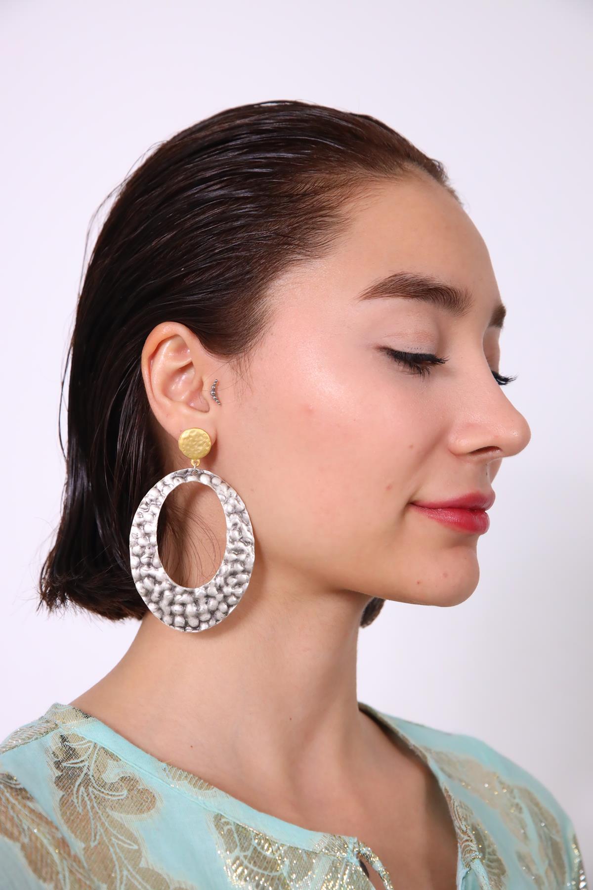  Gümüş Kaplama Halka Kolye