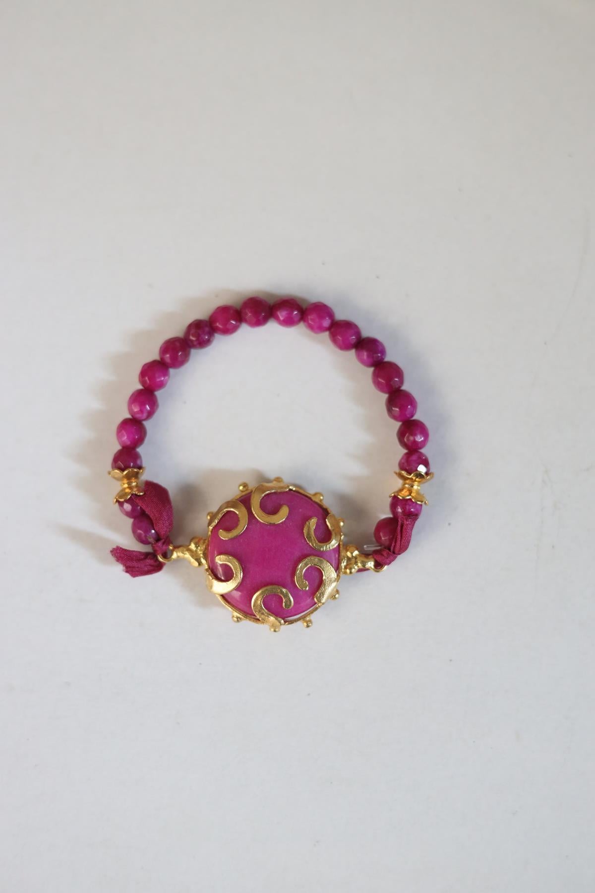 Akik Detaylı Bileklik