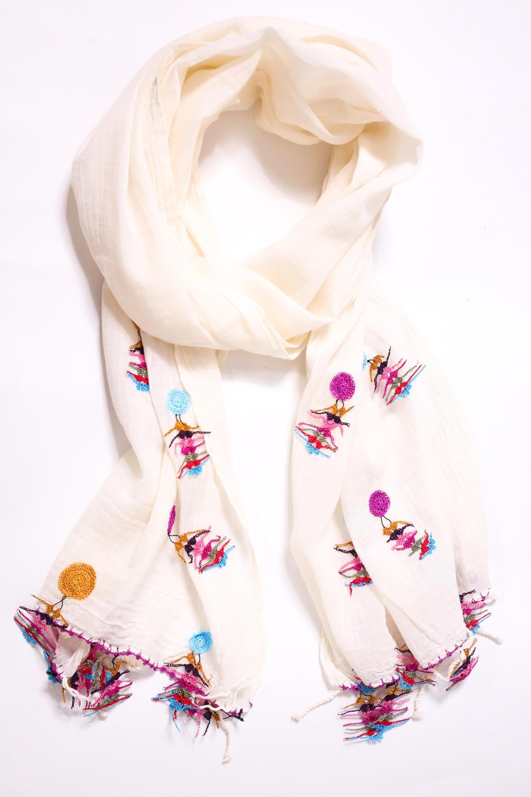 Mor Dansöz Fular - Şaman Butik Mor Dansöz Fular