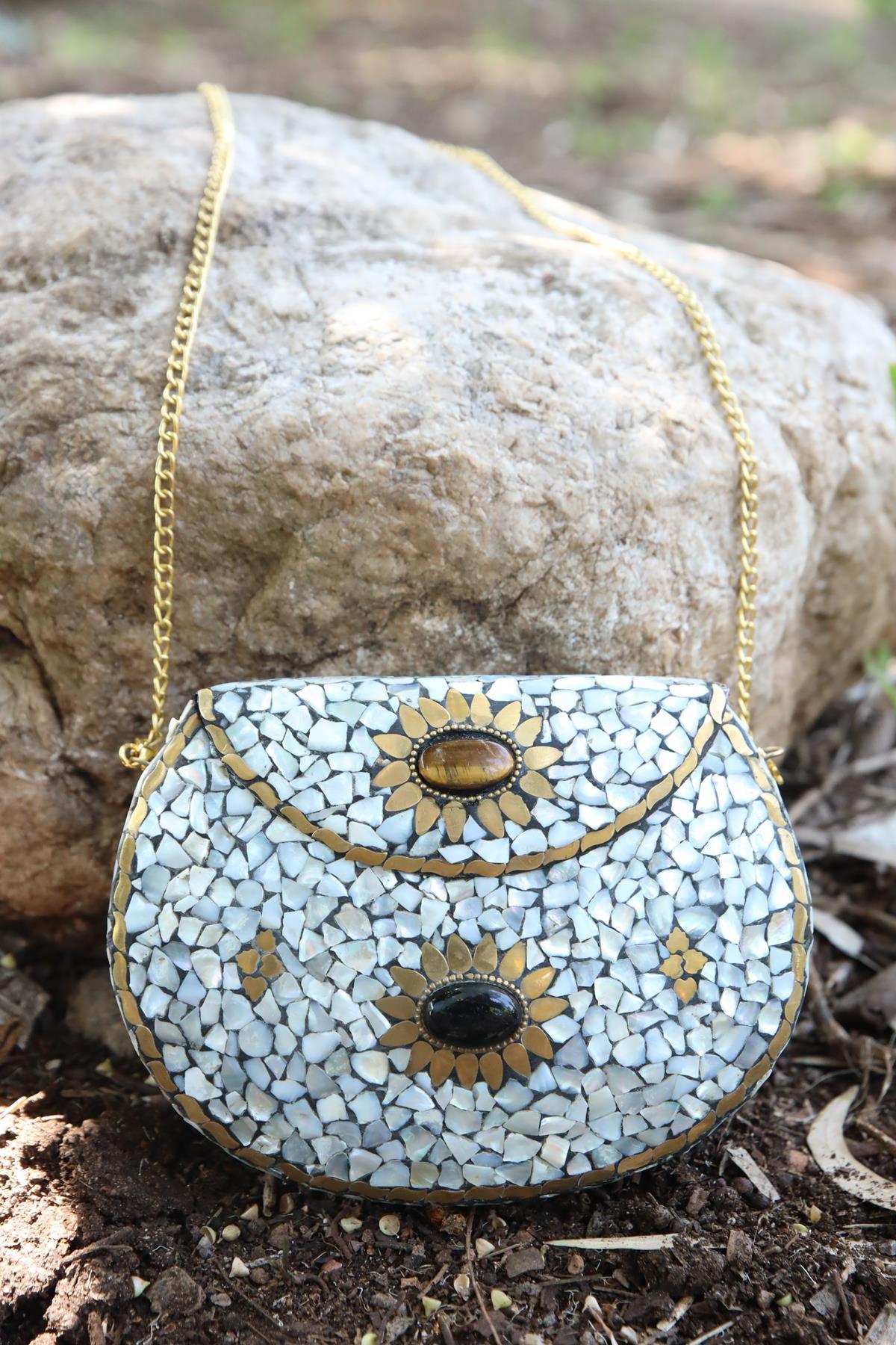 Nacre Stone Design Bag