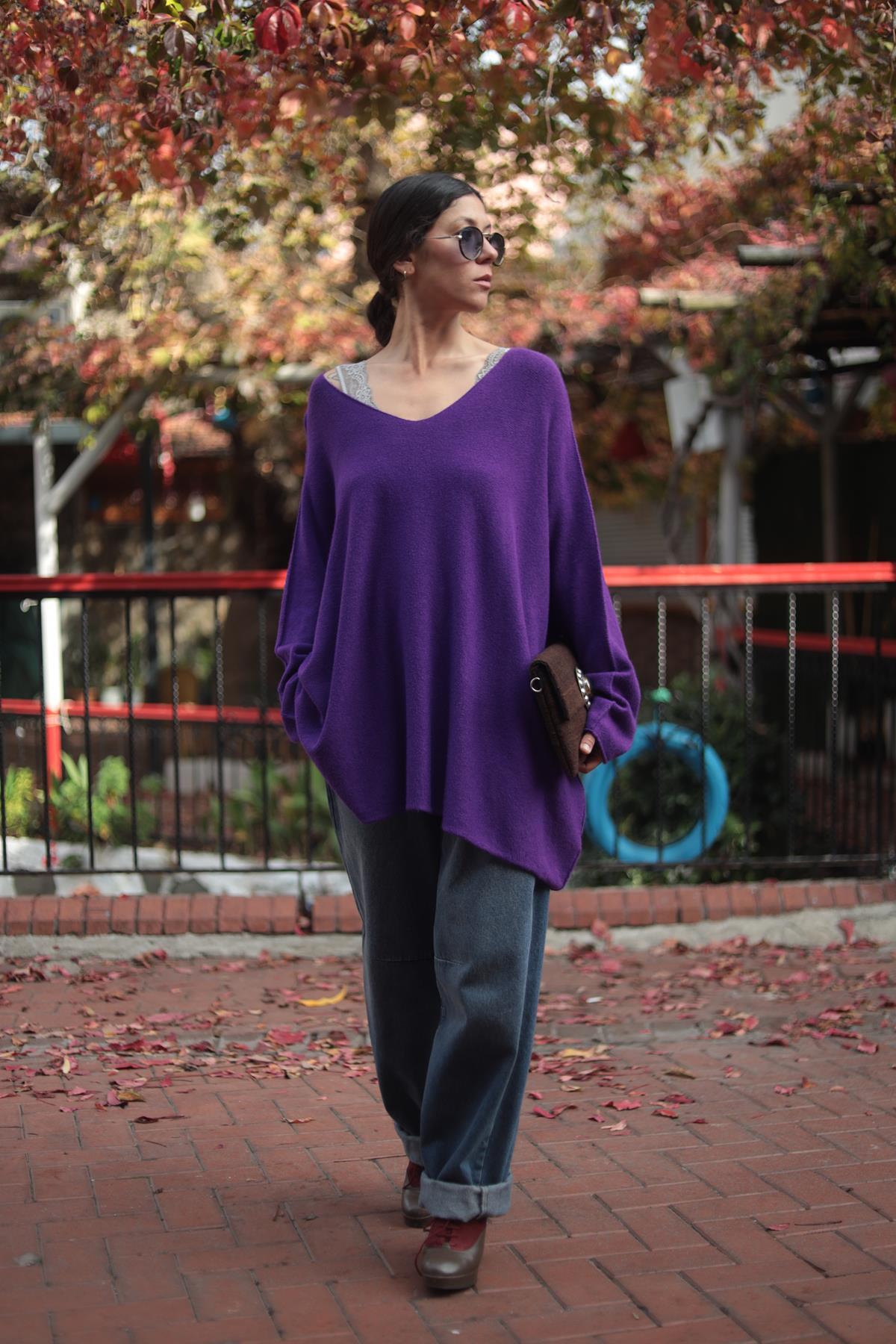 Mor Yumuşak Doku Salaş Kazak