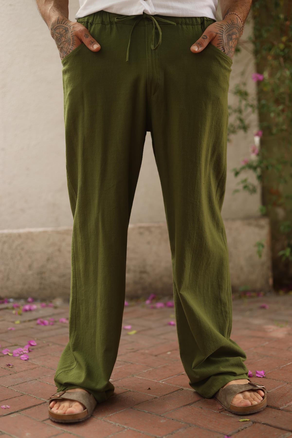 Khaki Men's Pants