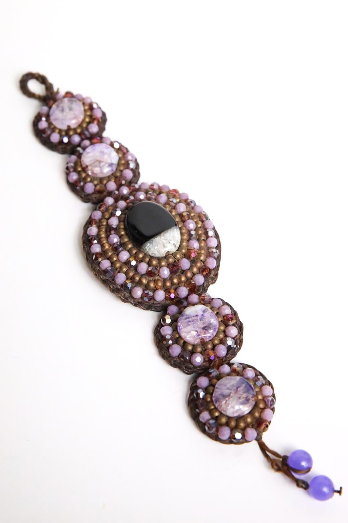  Ametist Taşlı Bileklik