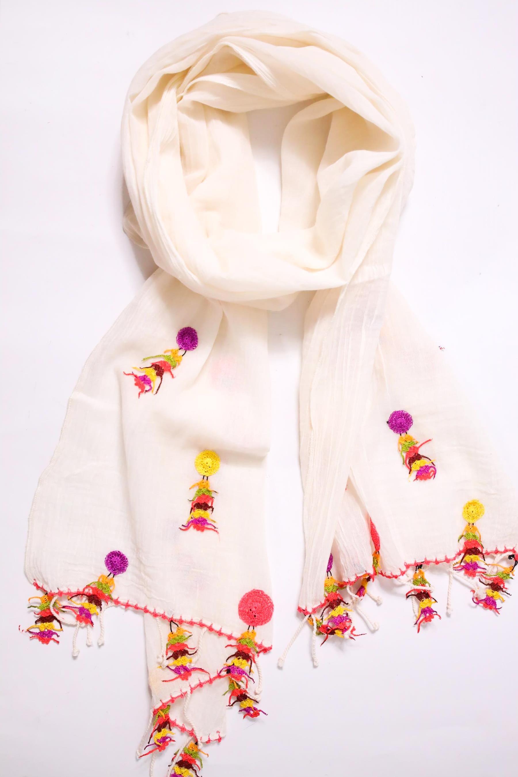 Nar Çiçeği Dansöz Fular - Şaman Butik Nar Çiçeği Dansöz Fular