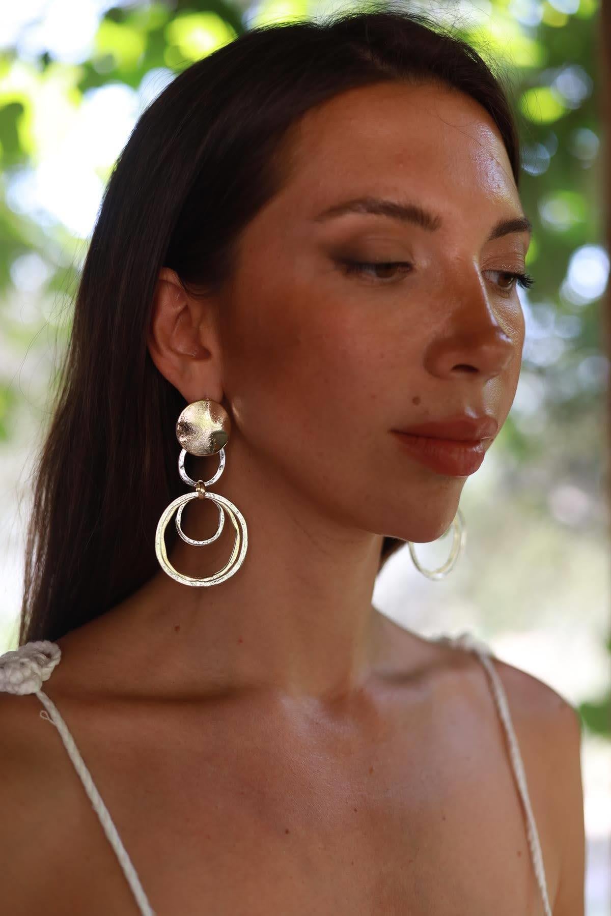 Hoop Design Earrings