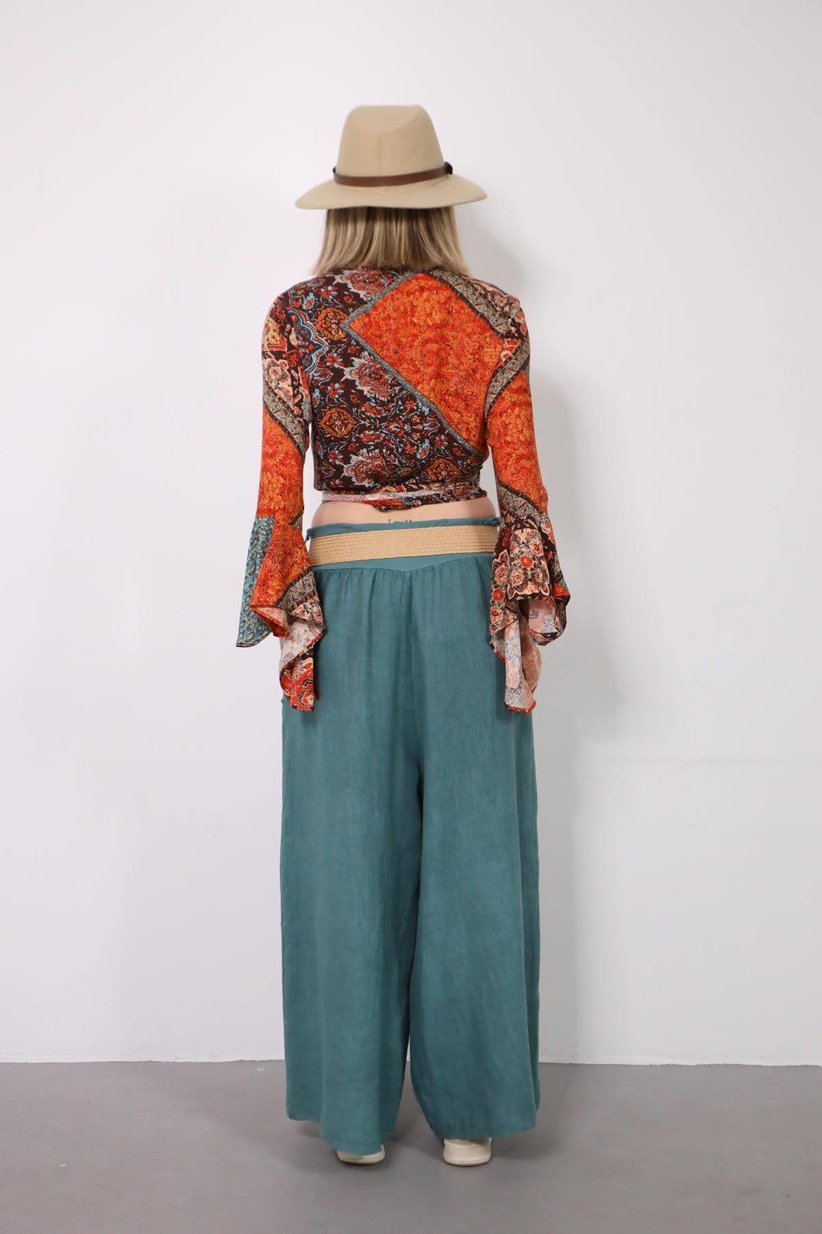 Mint Yeşili Asena Pantolon · 3