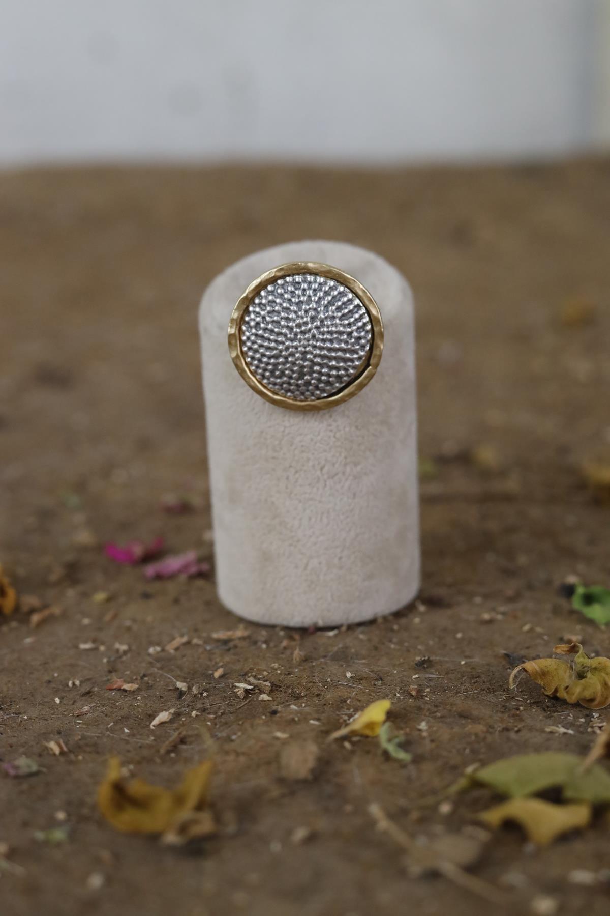 Textured Plated Ring