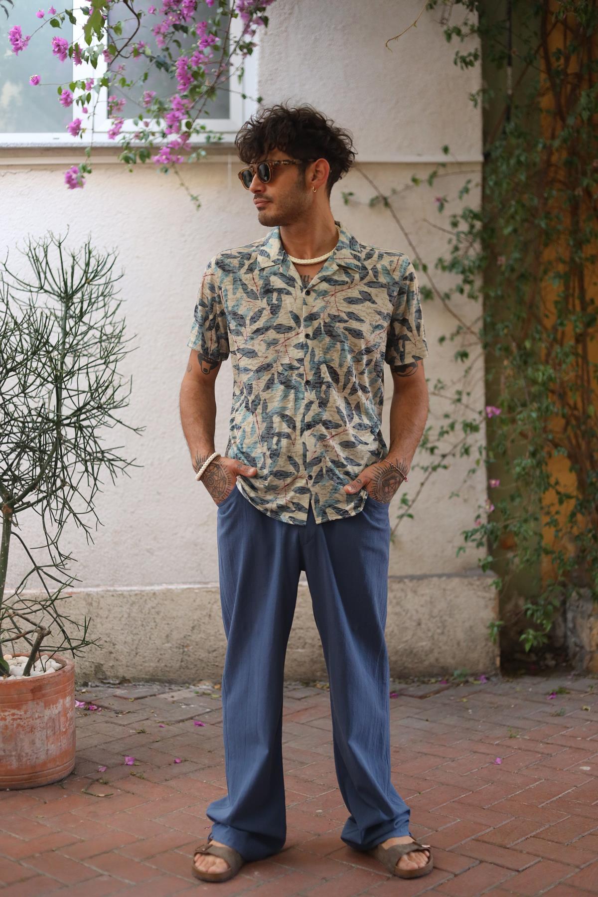 Indigo Blue Men's Pants