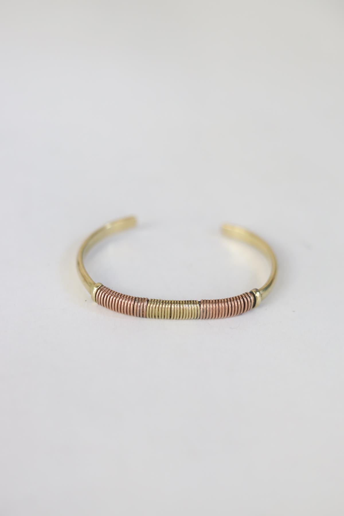Bronz Ve Bakır Karışımlı Bileklik