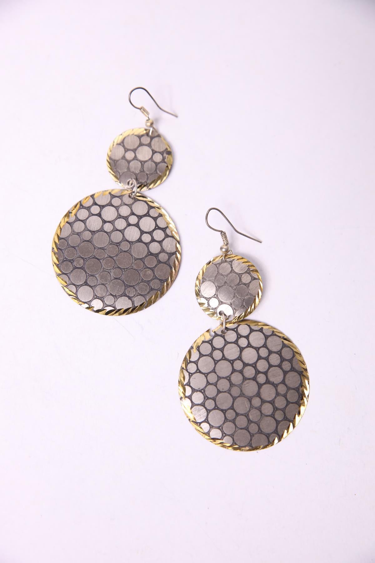 Geometric Pattern Earrings