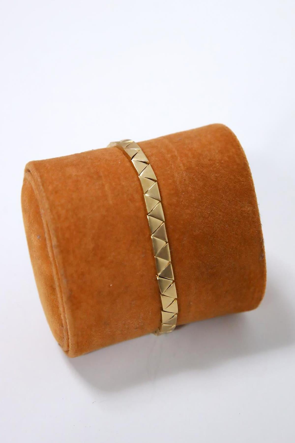 Geometrik Tasarım Bronz Bileklik - Şaman Butik Geometrik Tasarım Bronz Bileklik