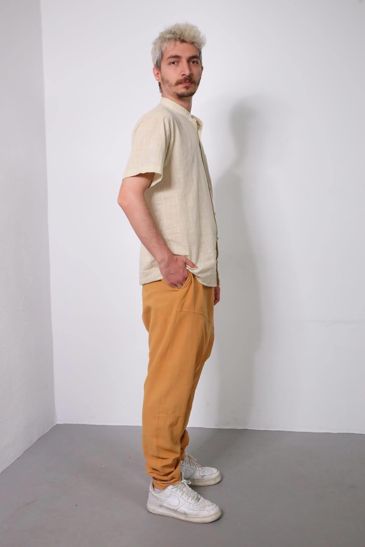 その他 SALSATION Drop Crotch Pants Sand L SIZE Drop Crotch Pants – Salsation Wear