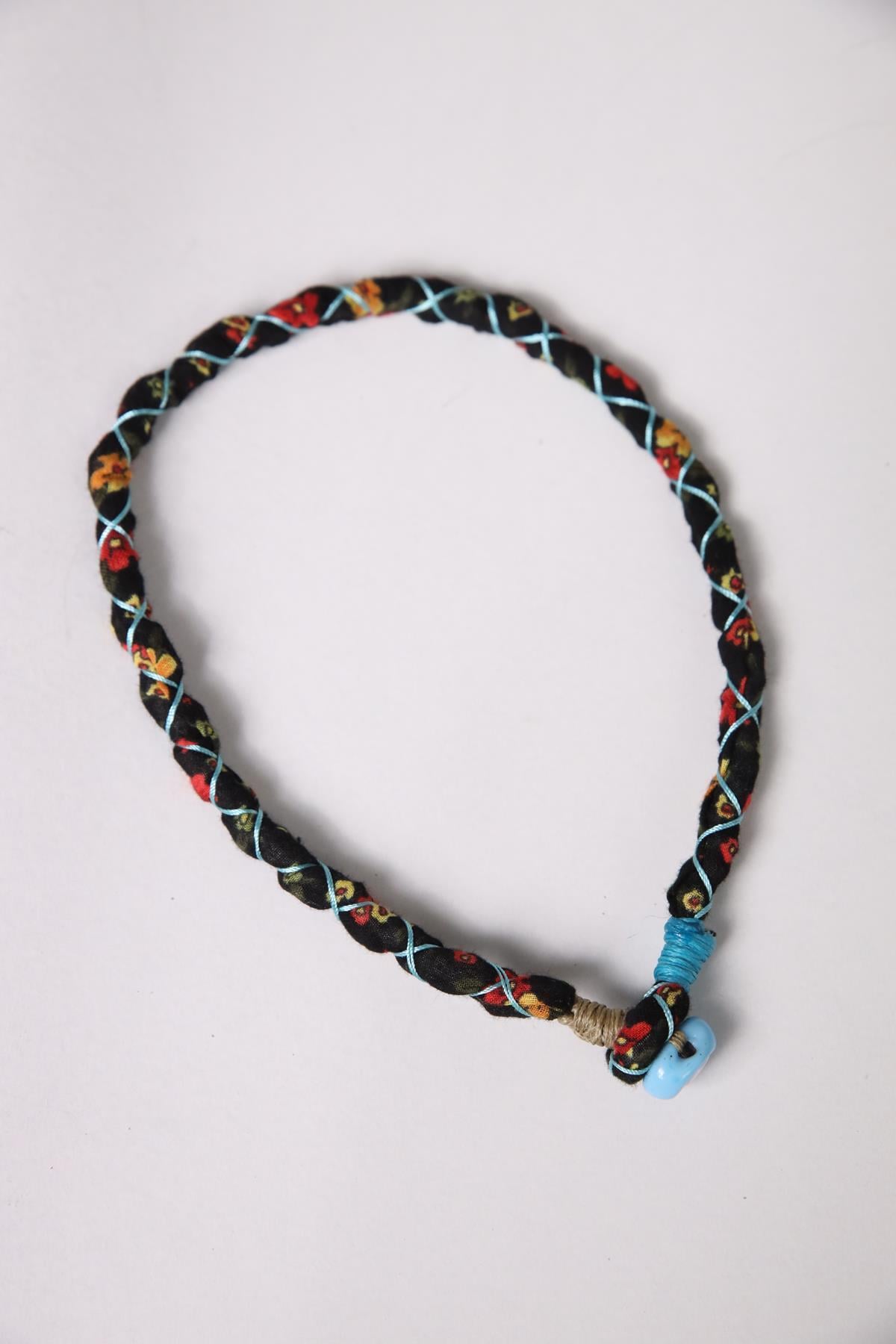 Renkli Nazar Boncuğu Detaylı Tasarım Kolye