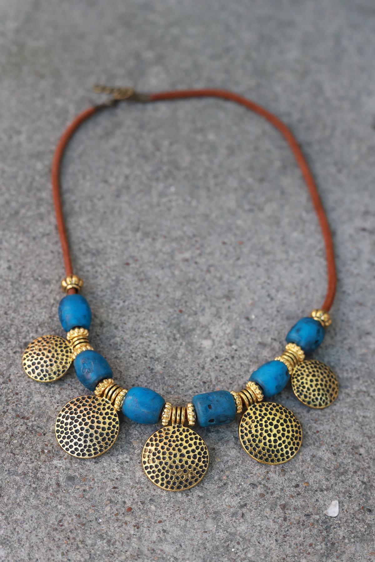 Çoklu Madalyon Kolye