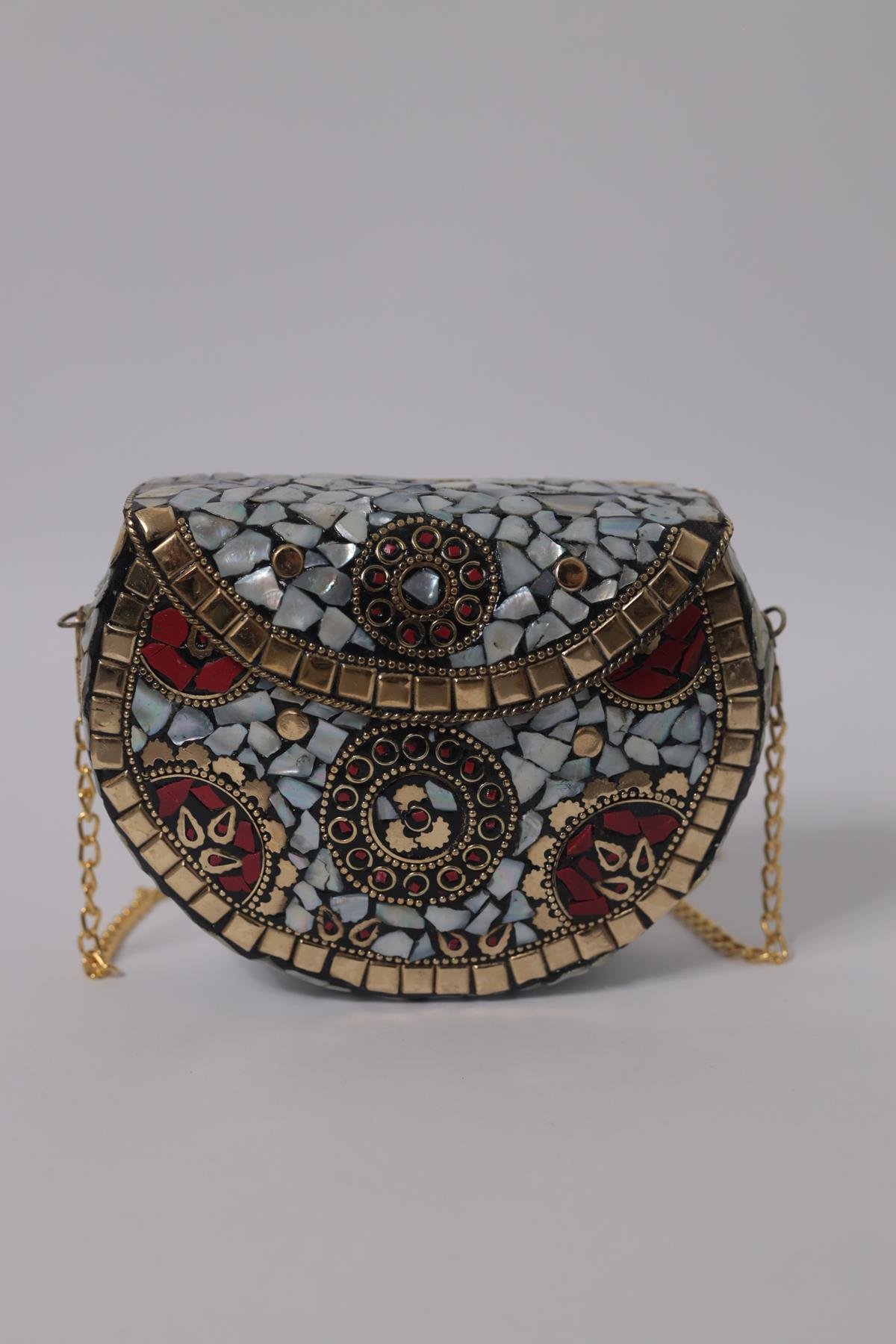 Sedef Taşlı Özel Tasarım Zarif Çanta