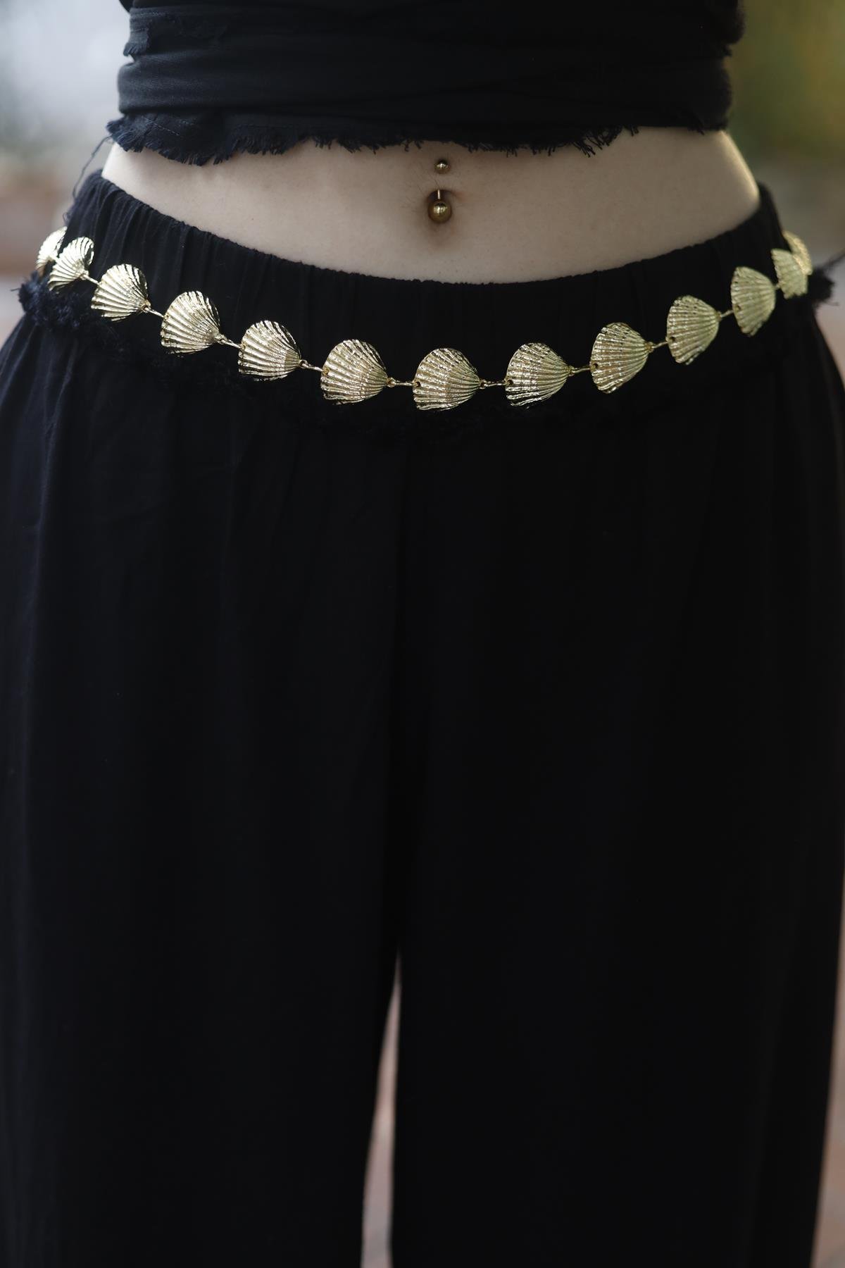 Gold Plated Oyster Belt