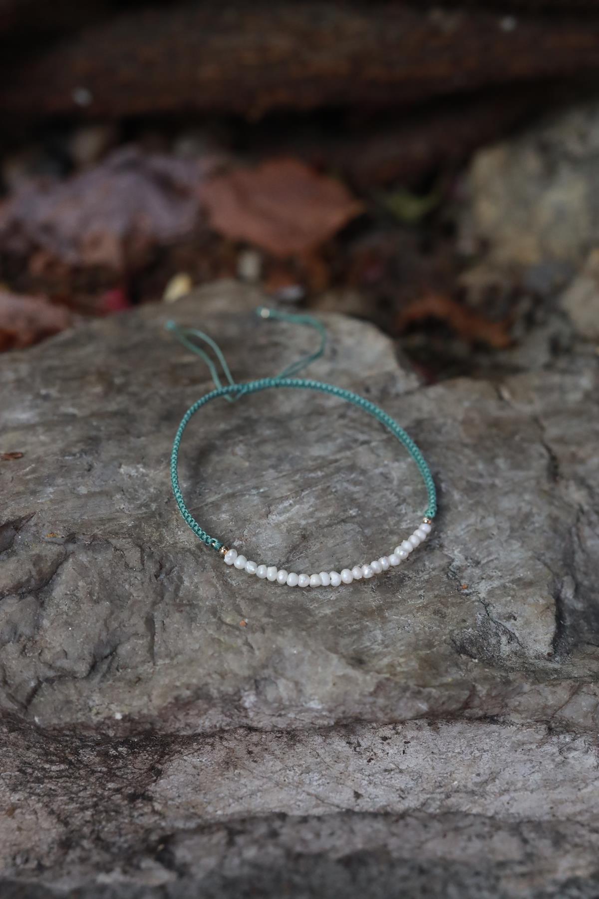 Pearl Silver Bracelet