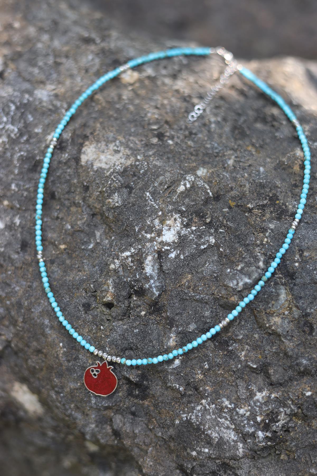 Turquoise Silver Necklace