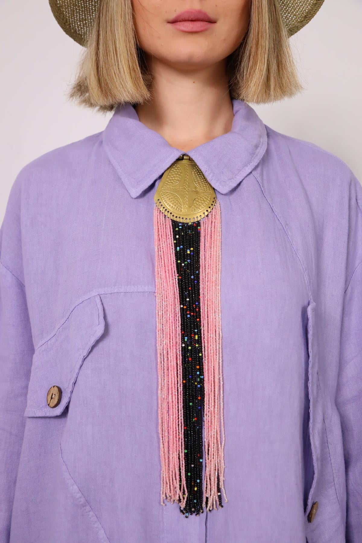 El Yapımı Tasarım Kolye - Şaman Butik El Yapımı Tasarım Kolye