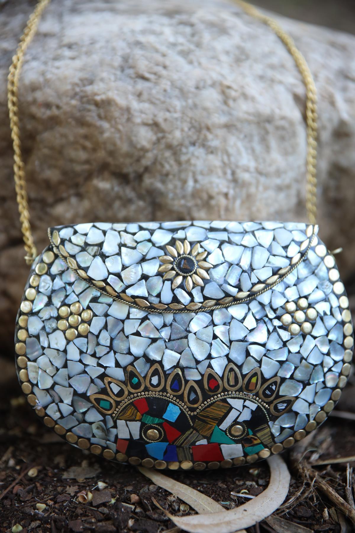 Nacre Stone Design Bag