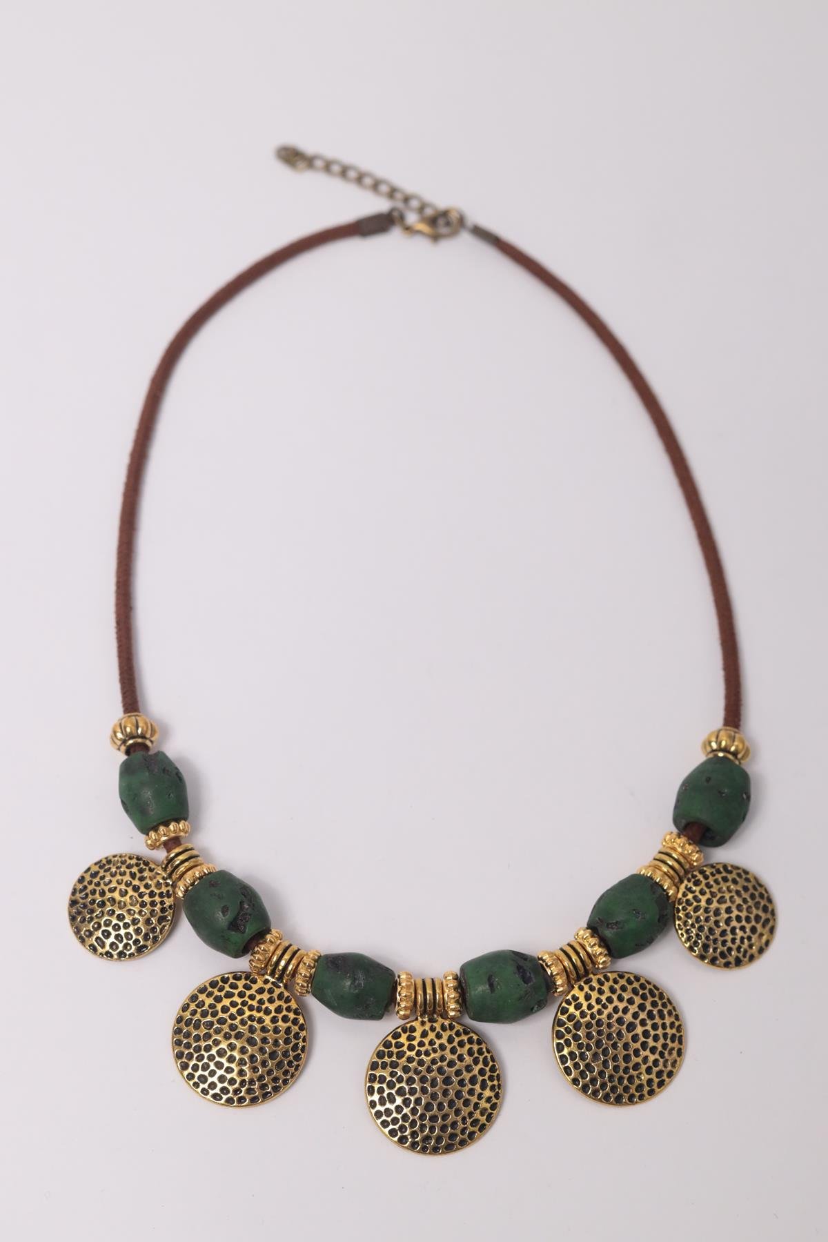 Çoklu Madalyon Kolye