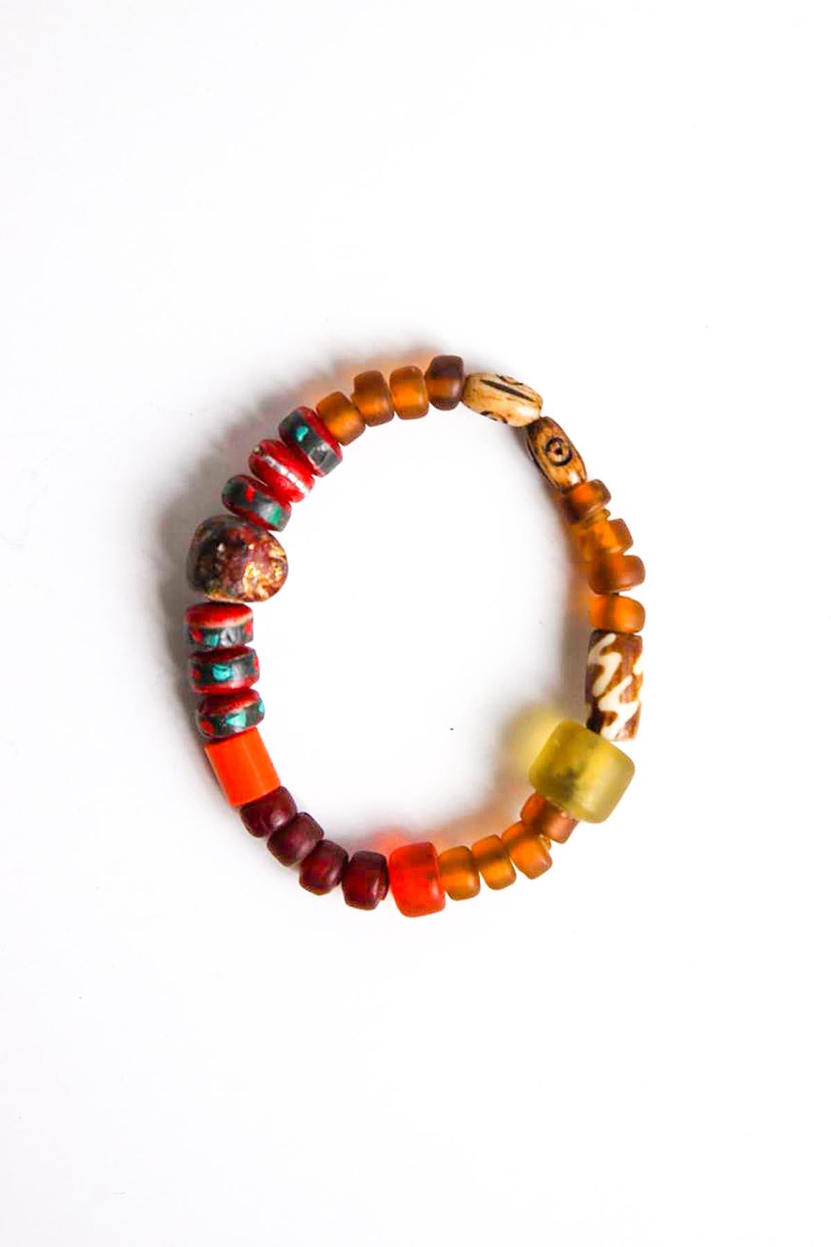  Antika Cam Detaylı Bileklik