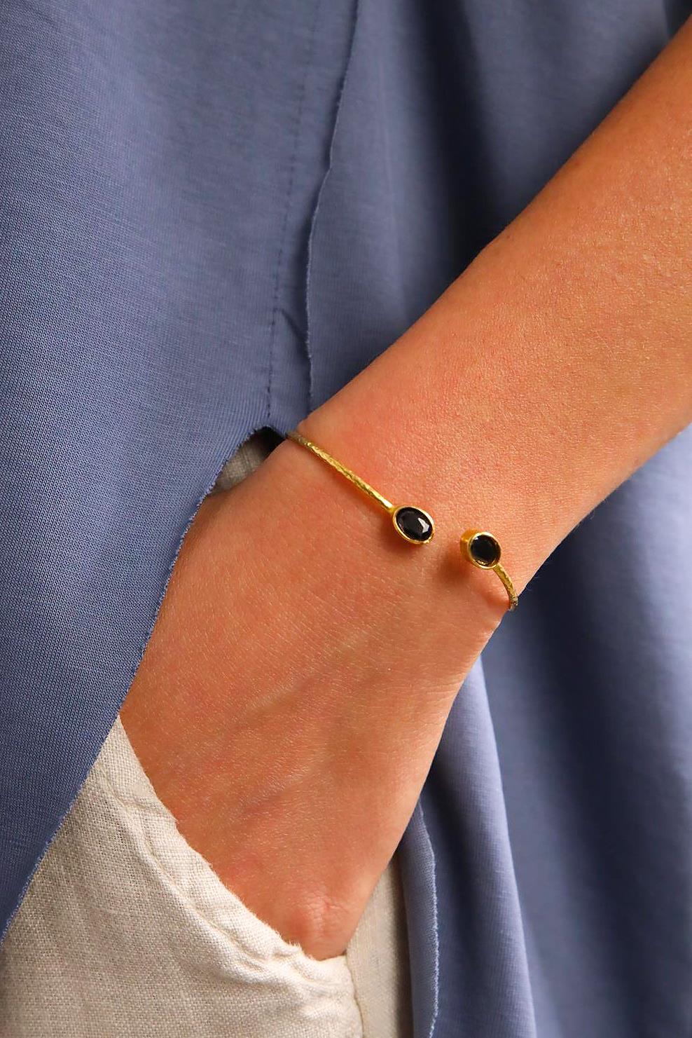  Altın Kaplama Kelepçe Bileklik