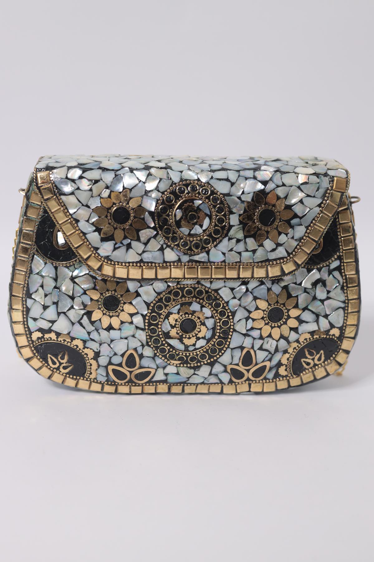 Sedef Taşlı Özel Tasarım Çanta