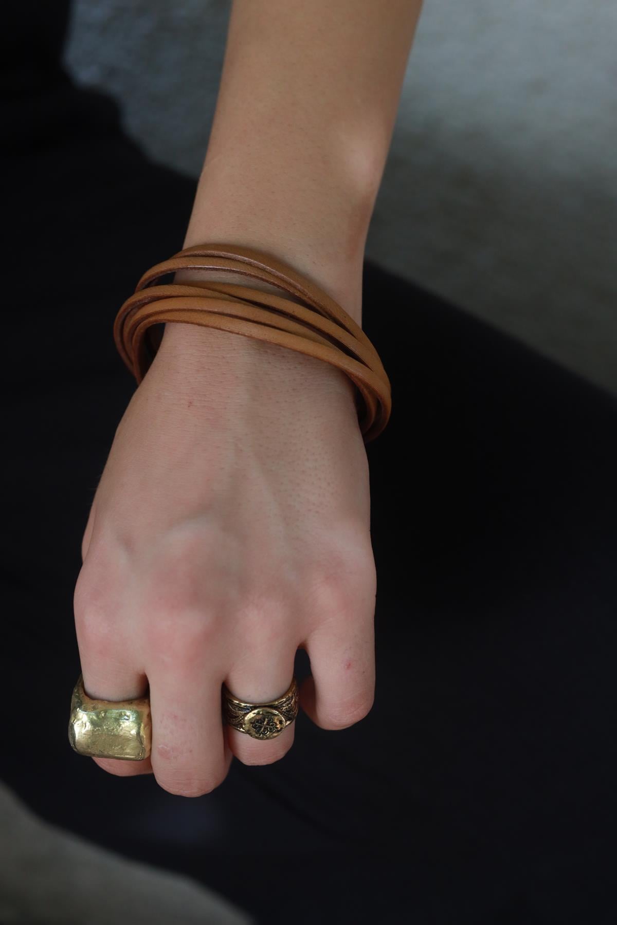 Leather Design Bracelet