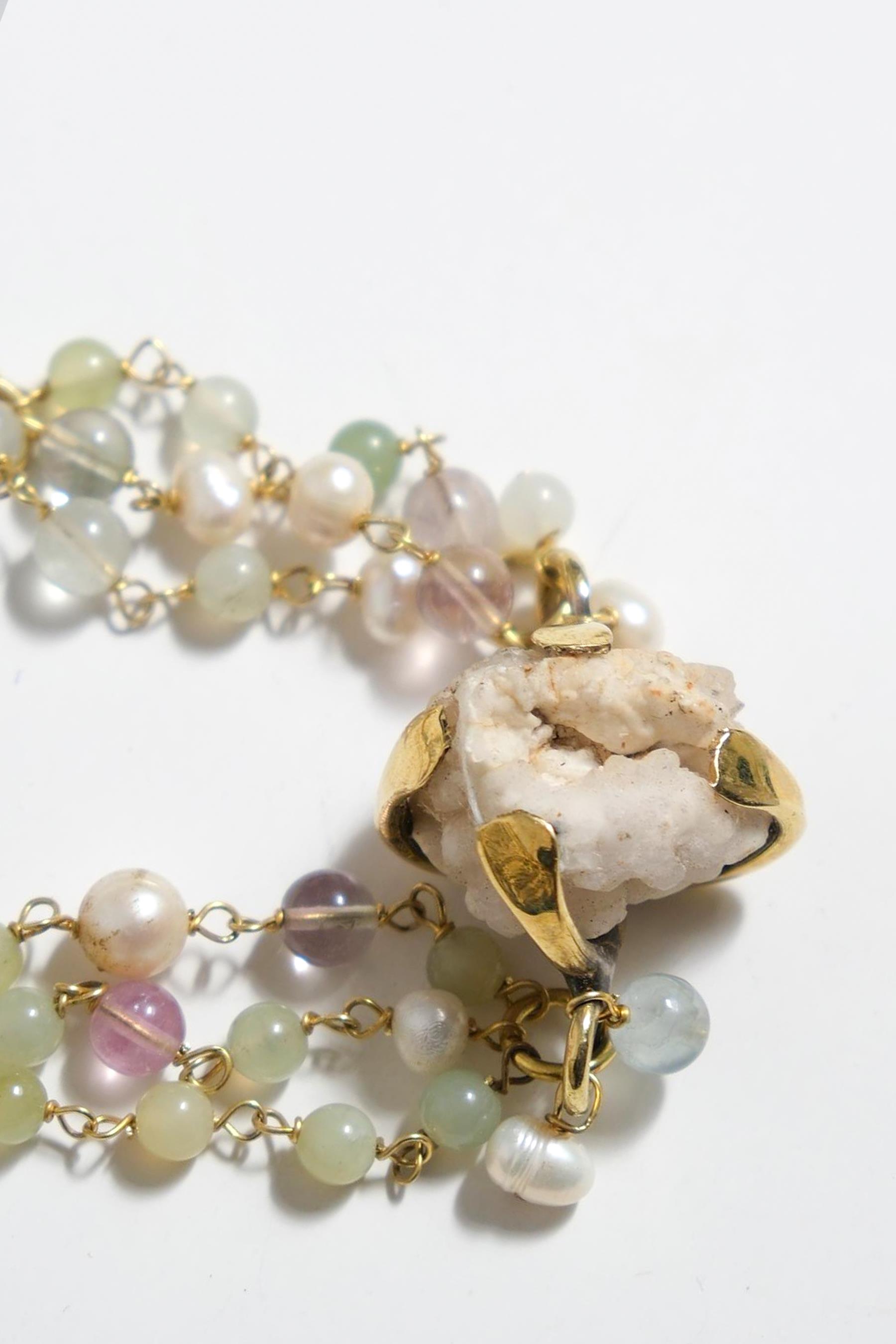  Turmalin Taşlı Özel El Yapımı Bileklik