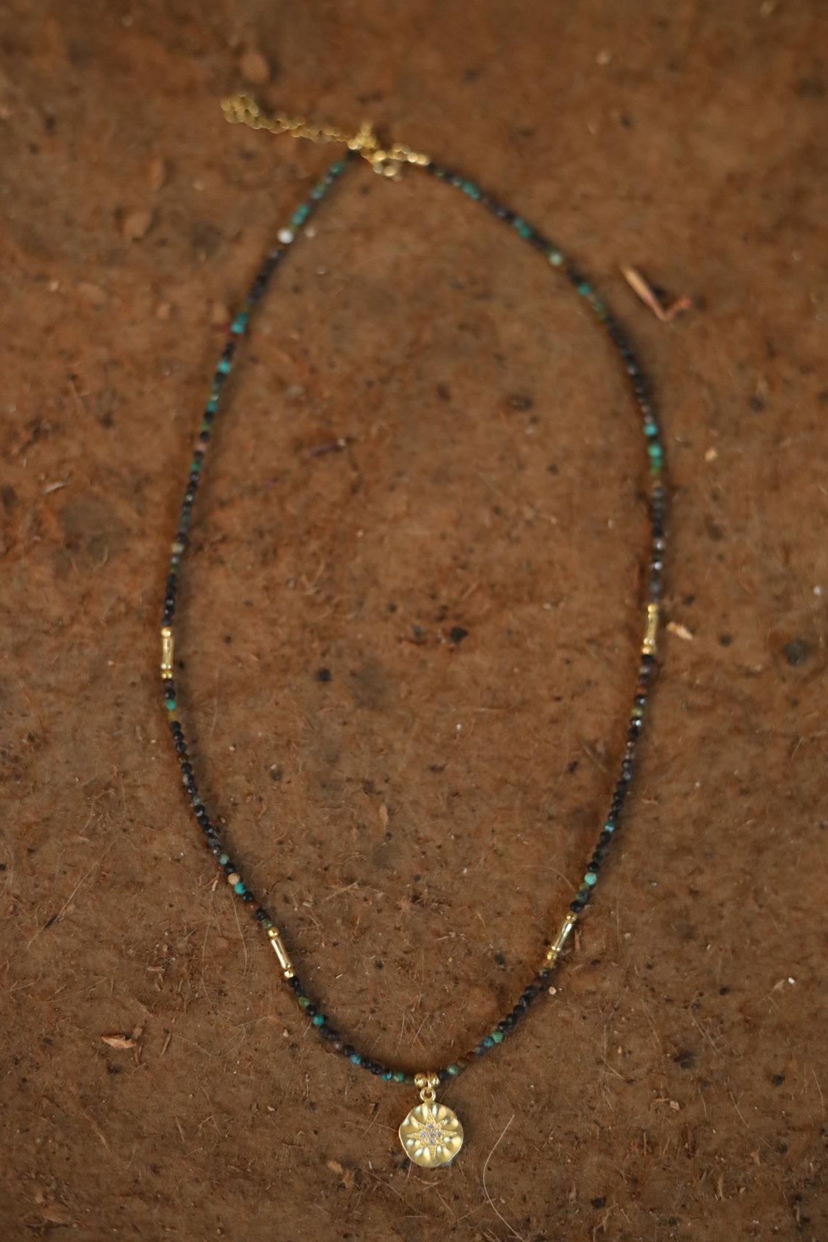 Turkuaz Gümüş Kolye