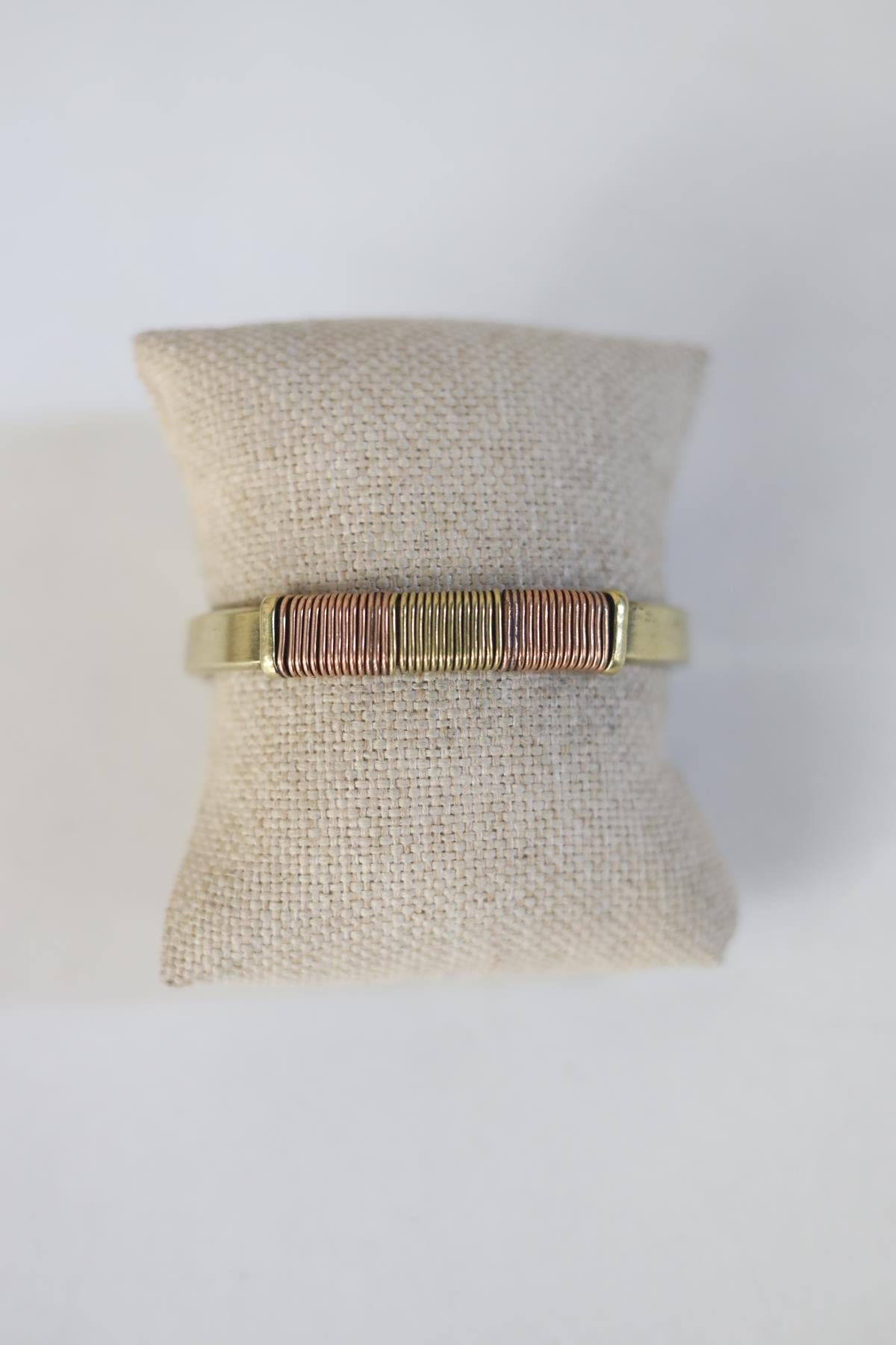 Bronz Ve Bakır Karışımlı Bileklik