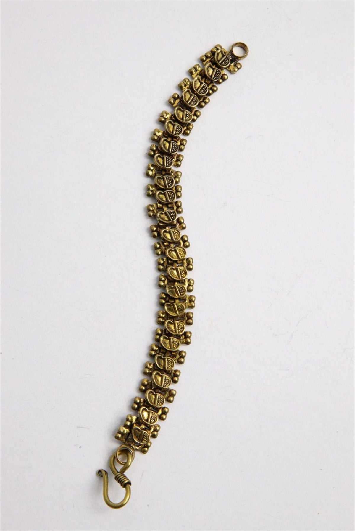  Bronz İşlemeli Figürlü Tasarım Bileklik