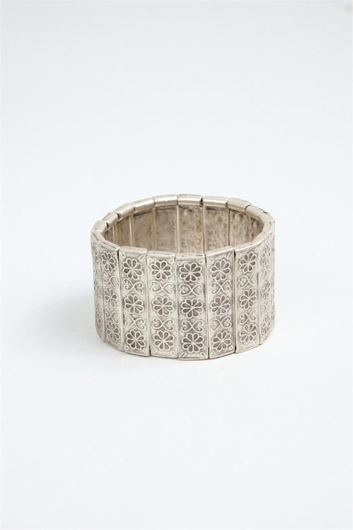  İşlemeli Tasarım Kalın Pirinç Bileklik