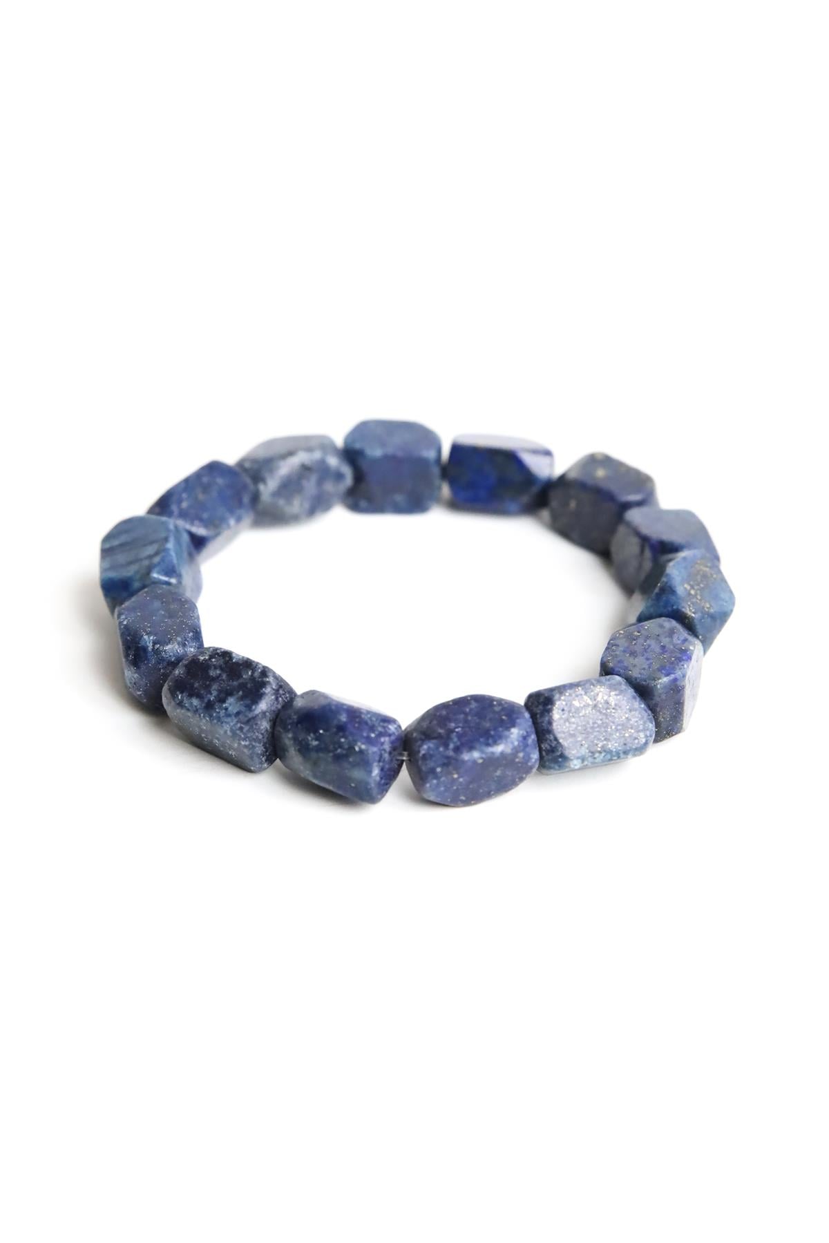 Lapis Lazuli Taşlı Tasarım Bileklik - Şaman Butik Lapis Lazuli Taşlı Tasarım Bileklik