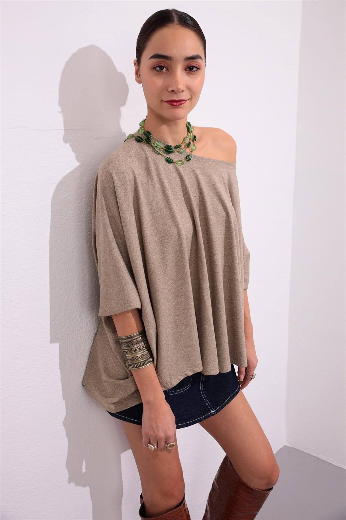  Beige Blouse - Şaman Butik | Boho Fashion  Beige Blouse
