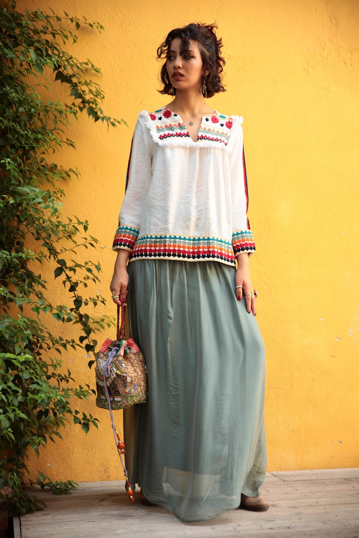Tuck long shirt – ARTS&SCIENCE ONLINE SELLER