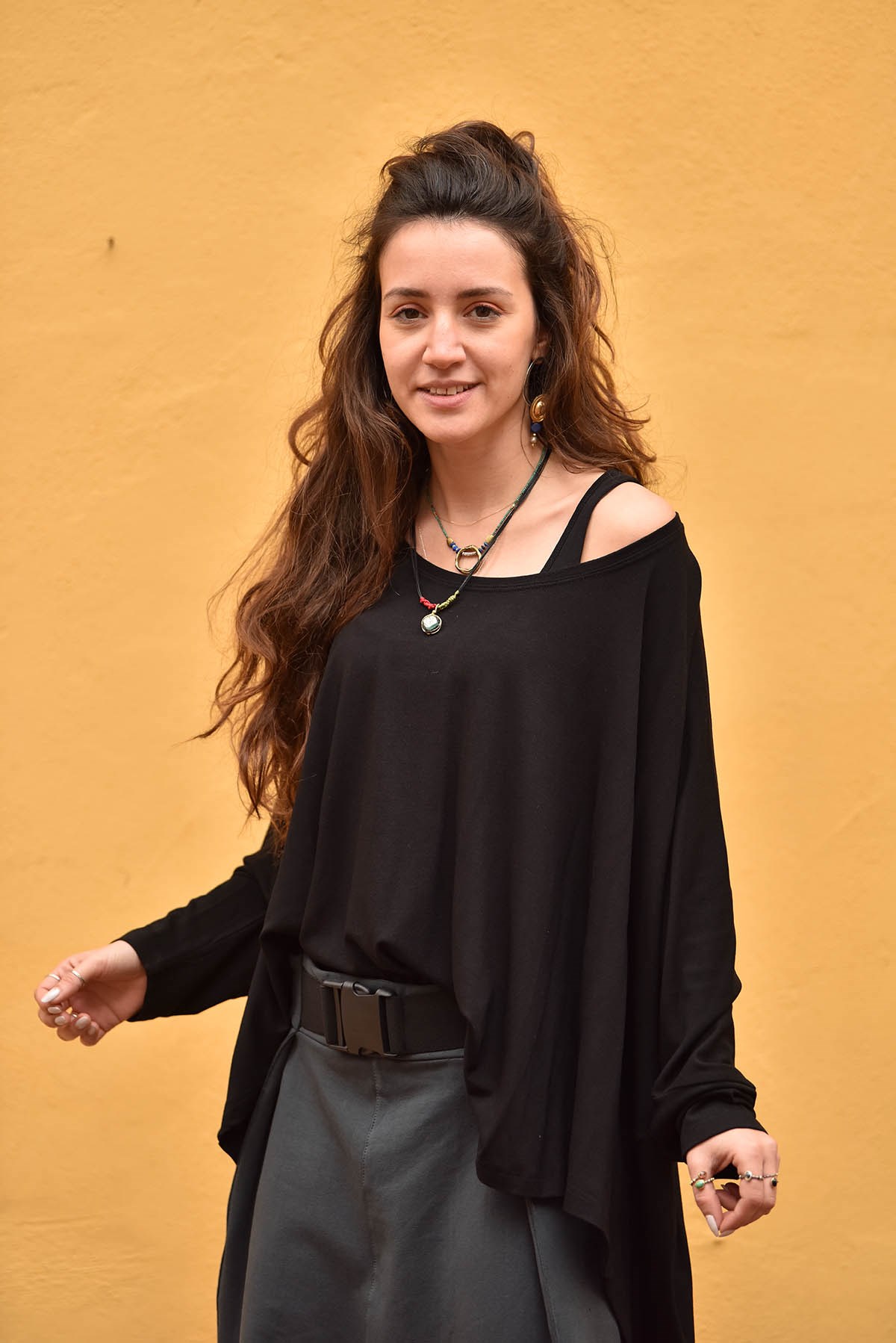 Siyah Arkası Uzun Triko Bluz - Şaman Butik - Bohem Giyim ve Aksesuar |  Kadın & Erkek