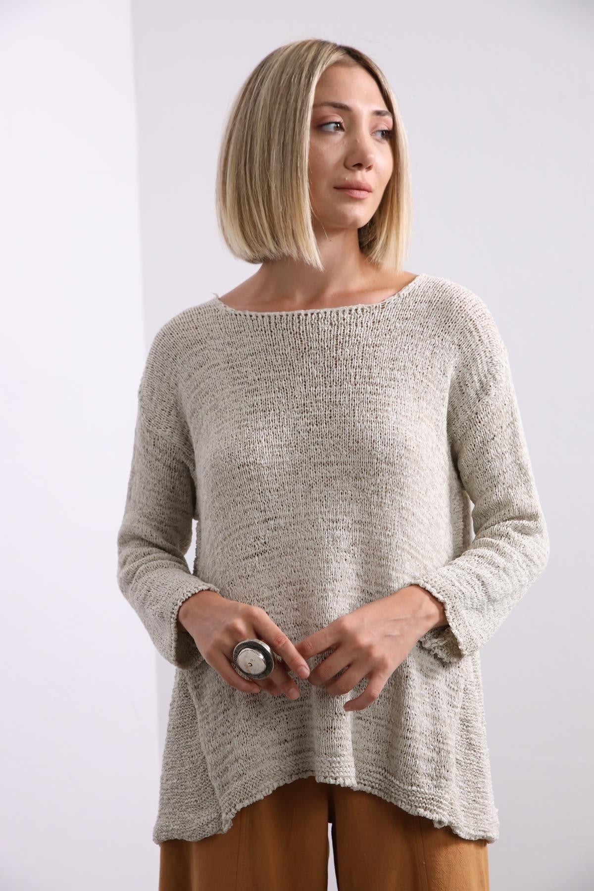 Stone Color Blouse Stone Color Blouse