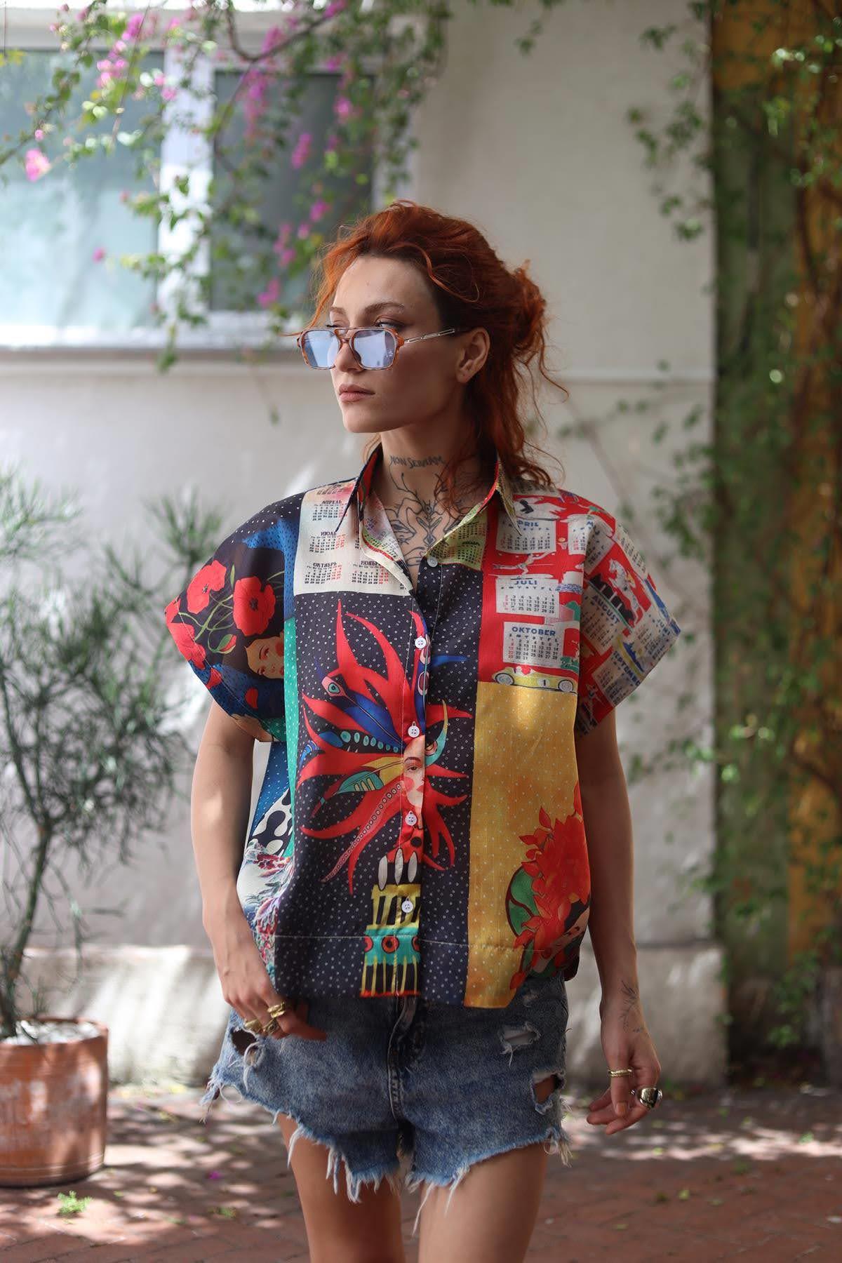 Colorful Patterned Shirt