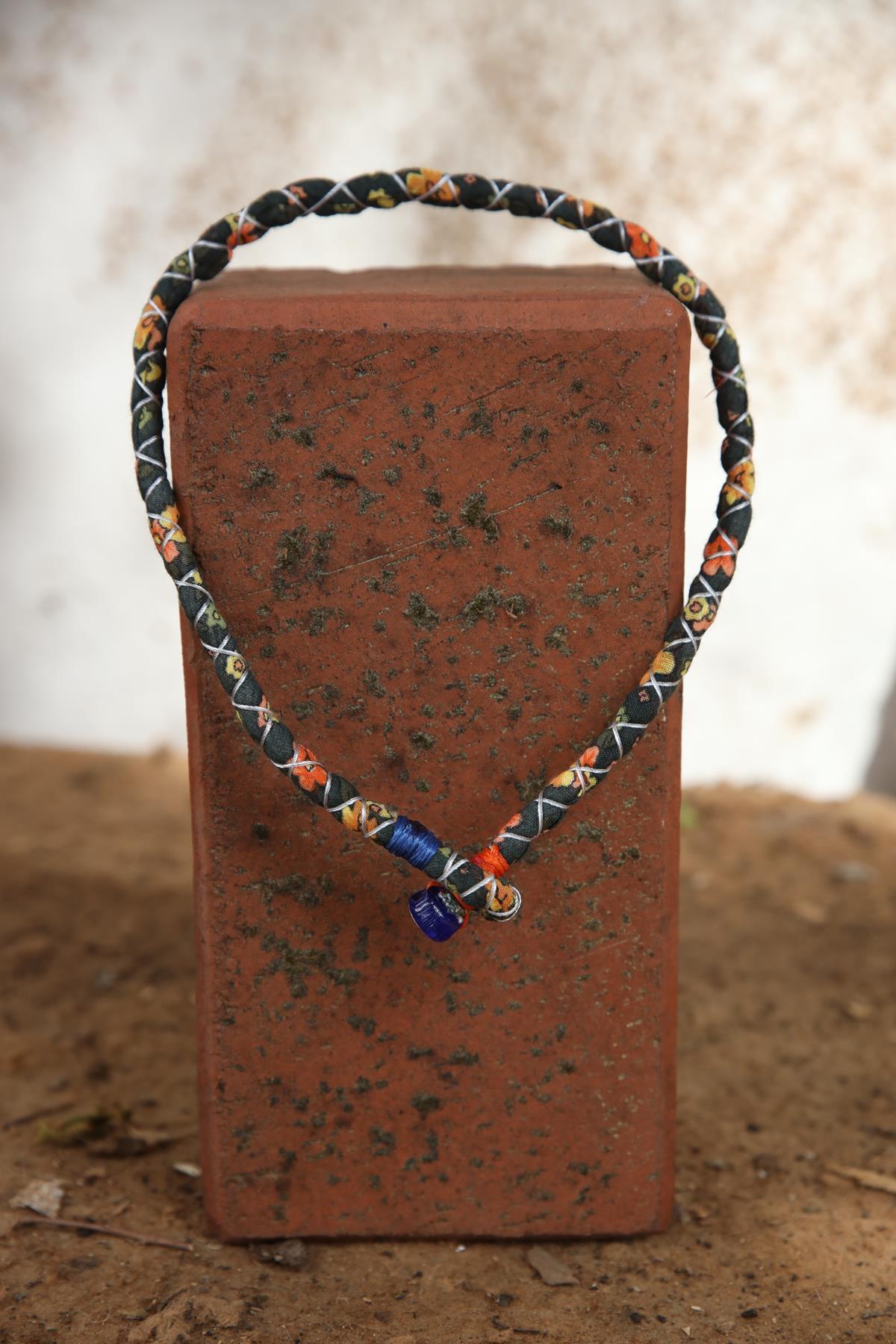 Renkli Nazar Boncuğu Detaylı Tasarım Kolye