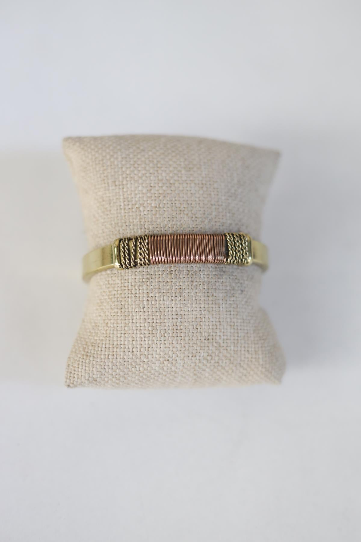 Bronz Ve Bakır Karışımlı Bileklik