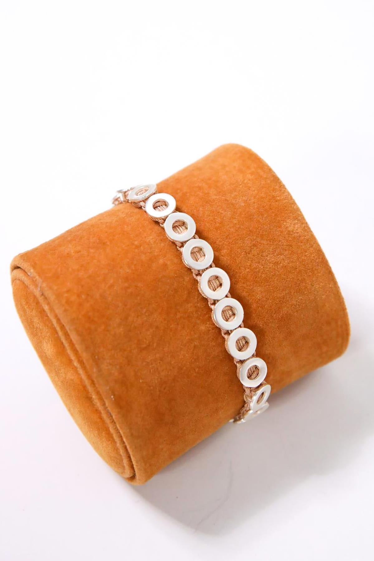 Alloy Madeni Halka Tasarım El Yapımı Bileklik Alloy Madeni Halka Tasarım El Yapımı Bileklik