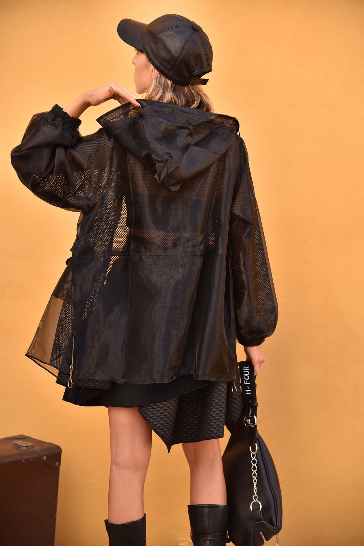 Siyah Fileli Tül Ceket - Şaman Butik - Bohem Giyim ve Aksesuar | Kadın &  Erkek